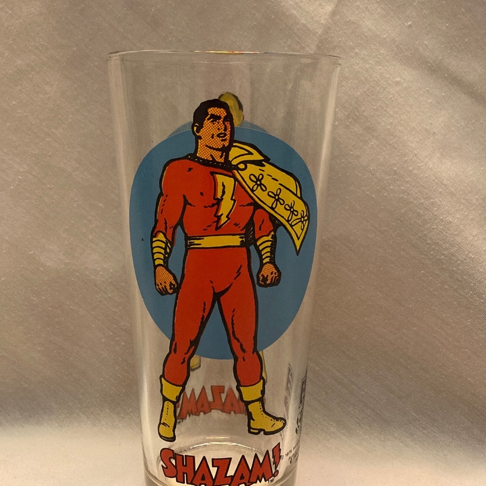 Shazam Character Glass